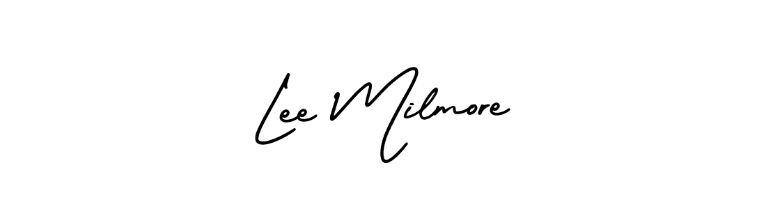 Make a beautiful signature design for name Lee Milmore. With this signature (AmerikaSignatureDemo-Regular) style, you can create a handwritten signature for free. Lee Milmore signature style 3 images and pictures png