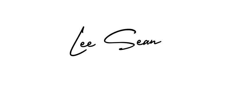 Make a beautiful signature design for name Lee Sean. With this signature (AmerikaSignatureDemo-Regular) style, you can create a handwritten signature for free. Lee Sean signature style 3 images and pictures png