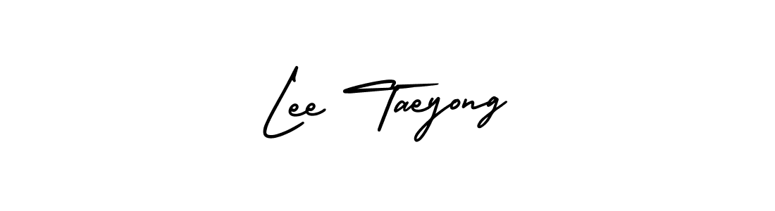 How to make Lee Taeyong signature? AmerikaSignatureDemo-Regular is a professional autograph style. Create handwritten signature for Lee Taeyong name. Lee Taeyong signature style 3 images and pictures png