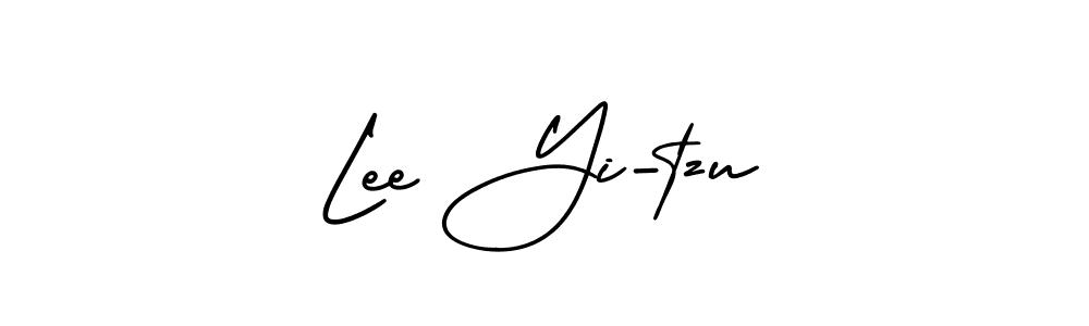 Design your own signature with our free online signature maker. With this signature software, you can create a handwritten (AmerikaSignatureDemo-Regular) signature for name Lee Yi-tzu. Lee Yi-tzu signature style 3 images and pictures png