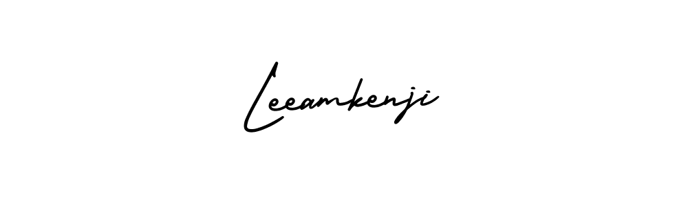 How to make Leeamkenji signature? AmerikaSignatureDemo-Regular is a professional autograph style. Create handwritten signature for Leeamkenji name. Leeamkenji signature style 3 images and pictures png