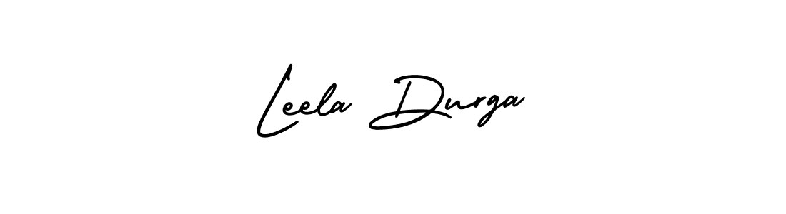 The best way (AmerikaSignatureDemo-Regular) to make a short signature is to pick only two or three words in your name. The name Leela Durga include a total of six letters. For converting this name. Leela Durga signature style 3 images and pictures png