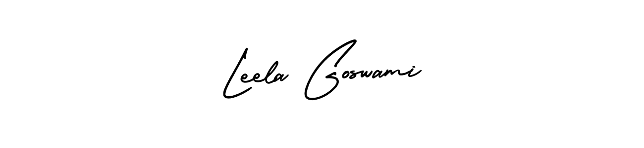 Best and Professional Signature Style for Leela Goswami. AmerikaSignatureDemo-Regular Best Signature Style Collection. Leela Goswami signature style 3 images and pictures png