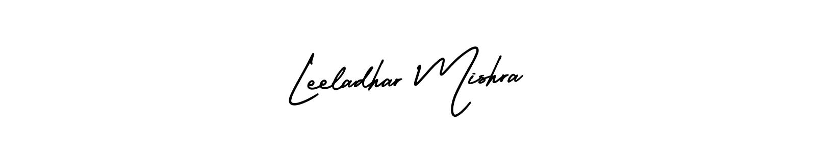 AmerikaSignatureDemo-Regular is a professional signature style that is perfect for those who want to add a touch of class to their signature. It is also a great choice for those who want to make their signature more unique. Get Leeladhar Mishra name to fancy signature for free. Leeladhar Mishra signature style 3 images and pictures png