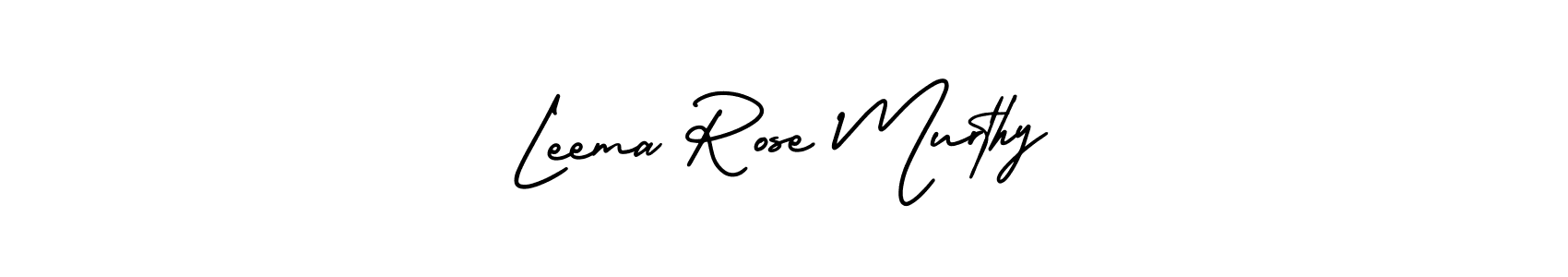 This is the best signature style for the Leema Rose Murthy name. Also you like these signature font (AmerikaSignatureDemo-Regular). Mix name signature. Leema Rose Murthy signature style 3 images and pictures png