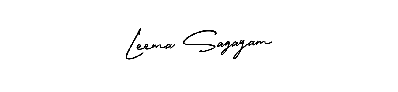 It looks lik you need a new signature style for name Leema Sagayam. Design unique handwritten (AmerikaSignatureDemo-Regular) signature with our free signature maker in just a few clicks. Leema Sagayam signature style 3 images and pictures png