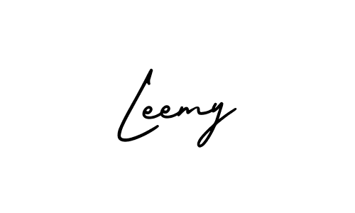 This is the best signature style for the Leemy name. Also you like these signature font (AmerikaSignatureDemo-Regular). Mix name signature. Leemy signature style 3 images and pictures png