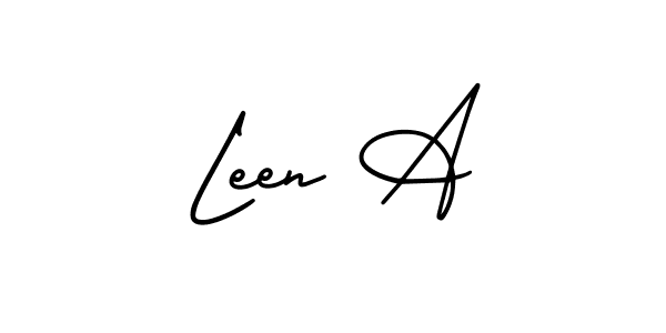 Once you've used our free online signature maker to create your best signature AmerikaSignatureDemo-Regular style, it's time to enjoy all of the benefits that Leen A name signing documents. Leen A signature style 3 images and pictures png