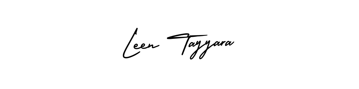 Also You can easily find your signature by using the search form. We will create Leen Tayyara name handwritten signature images for you free of cost using AmerikaSignatureDemo-Regular sign style. Leen Tayyara signature style 3 images and pictures png
