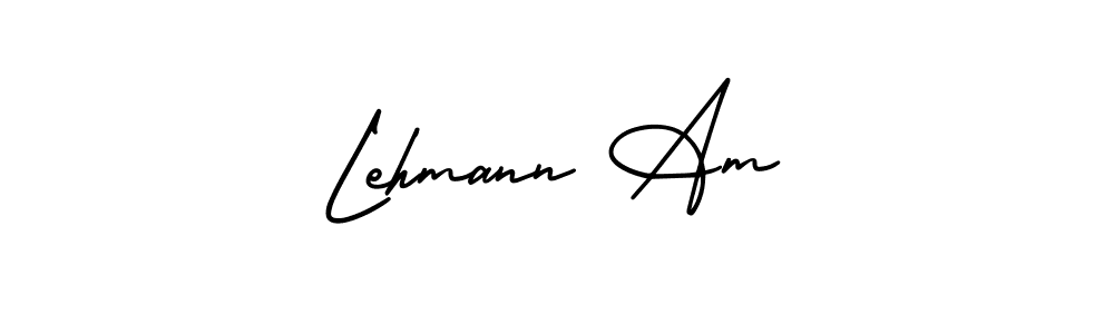 It looks lik you need a new signature style for name Lehmann Am. Design unique handwritten (AmerikaSignatureDemo-Regular) signature with our free signature maker in just a few clicks. Lehmann Am signature style 3 images and pictures png