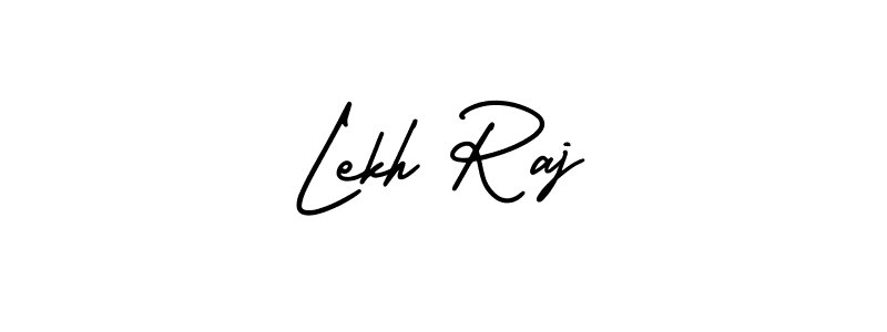 Create a beautiful signature design for name Lekh Raj. With this signature (AmerikaSignatureDemo-Regular) fonts, you can make a handwritten signature for free. Lekh Raj signature style 3 images and pictures png