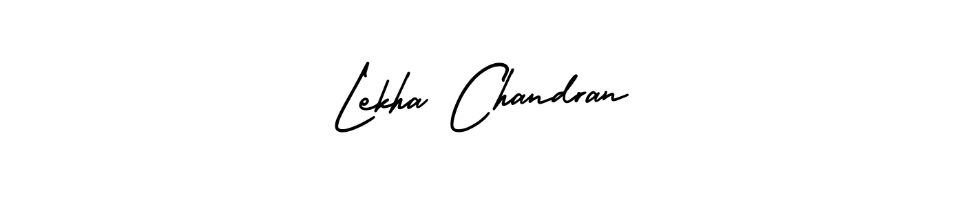 Design your own signature with our free online signature maker. With this signature software, you can create a handwritten (AmerikaSignatureDemo-Regular) signature for name Lekha Chandran. Lekha Chandran signature style 3 images and pictures png