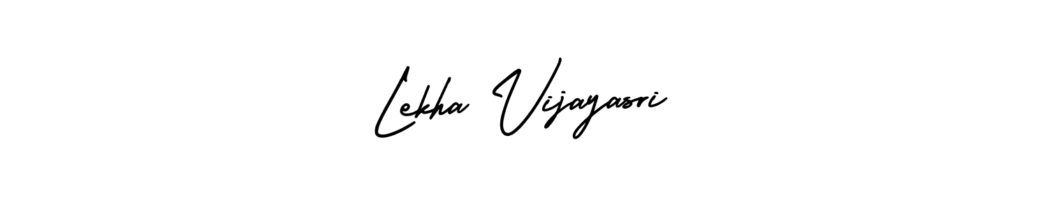 This is the best signature style for the Lekha Vijayasri name. Also you like these signature font (AmerikaSignatureDemo-Regular). Mix name signature. Lekha Vijayasri signature style 3 images and pictures png