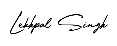 Designed for modern professionals: Lekhpal Singh name signature crafted with AmerikaSignatureDemo-Regular script. Ready for digital PDF workflows. Lekhpal Singh signature style 3 images and pictures png