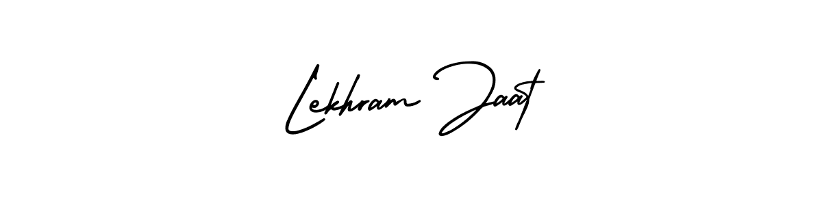 Similarly AmerikaSignatureDemo-Regular is the best handwritten signature design. Signature creator online .You can use it as an online autograph creator for name Lekhram Jaat. Lekhram Jaat signature style 3 images and pictures png