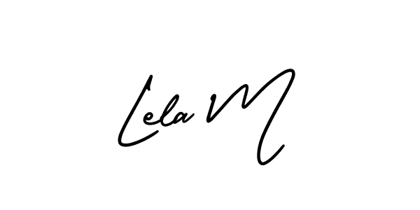 You can use this online signature creator to create a handwritten signature for the name Lela M. This is the best online autograph maker. Lela M signature style 3 images and pictures png