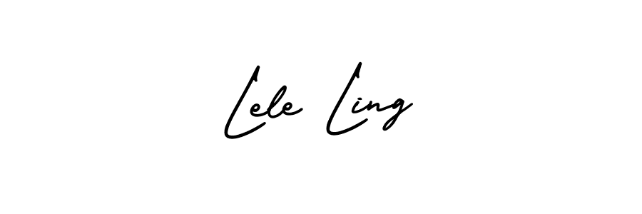 Check out images of Autograph of Lele Ling name. Actor Lele Ling Signature Style. AmerikaSignatureDemo-Regular is a professional sign style online. Lele Ling signature style 3 images and pictures png