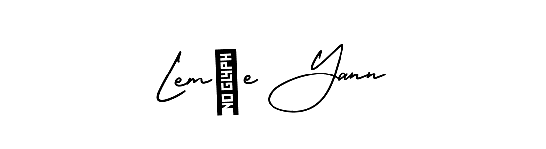 How to Draw Lemée Yann signature style? AmerikaSignatureDemo-Regular is a latest design signature styles for name Lemée Yann. Lemée Yann signature style 3 images and pictures png