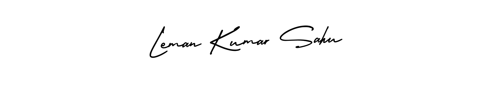 Also You can easily find your signature by using the search form. We will create Leman Kumar Sahu name handwritten signature images for you free of cost using AmerikaSignatureDemo-Regular sign style. Leman Kumar Sahu signature style 3 images and pictures png