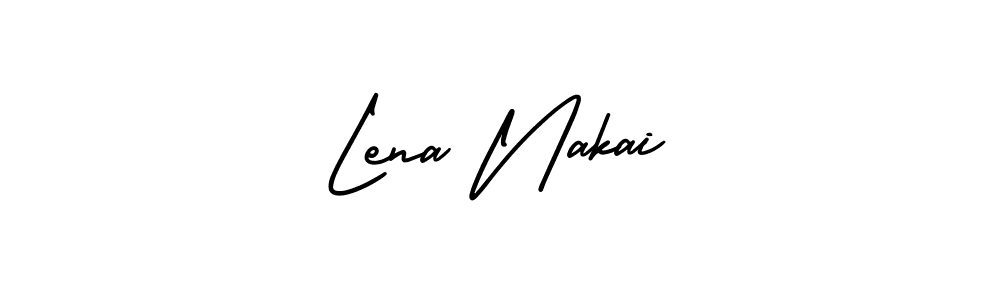 Make a beautiful signature design for name Lena Nakai. Use this online signature maker to create a handwritten signature for free. Lena Nakai signature style 3 images and pictures png