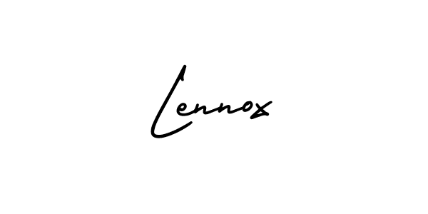 Use a signature maker to create a handwritten signature online. With this signature software, you can design (AmerikaSignatureDemo-Regular) your own signature for name Lennox. Lennox signature style 3 images and pictures png