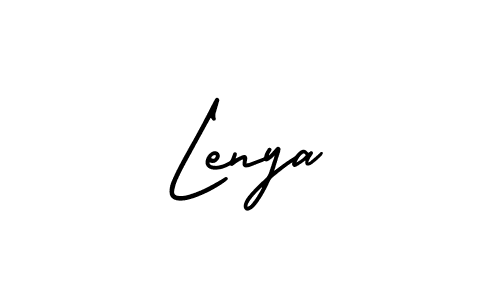 if you are searching for the best signature style for your name Lenya. so please give up your signature search. here we have designed multiple signature styles  using AmerikaSignatureDemo-Regular. Lenya signature style 3 images and pictures png