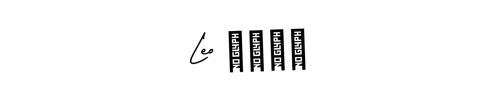 You should practise on your own different ways (AmerikaSignatureDemo-Regular) to write your name (Leo தாஸ்) in signature. don't let someone else do it for you. Leo தாஸ் signature style 3 images and pictures png