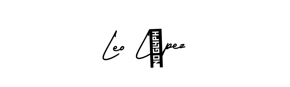 Create a beautiful signature design for name Leo López. With this signature (AmerikaSignatureDemo-Regular) fonts, you can make a handwritten signature for free. Leo López signature style 3 images and pictures png
