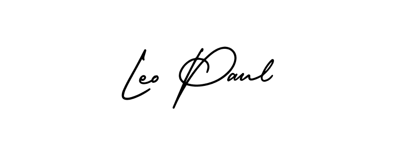 if you are searching for the best signature style for your name Leo Paul. so please give up your signature search. here we have designed multiple signature styles  using AmerikaSignatureDemo-Regular. Leo Paul signature style 3 images and pictures png