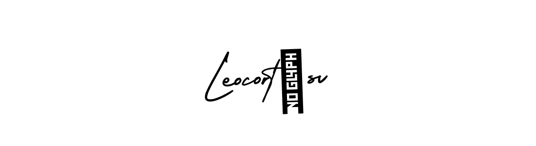 Create a beautiful signature design for name Leocortésv. With this signature (AmerikaSignatureDemo-Regular) fonts, you can make a handwritten signature for free. Leocortésv signature style 3 images and pictures png