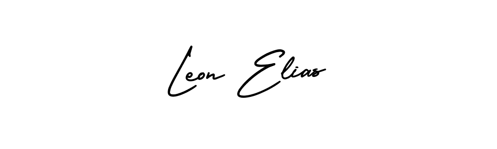 Best and Professional Signature Style for Leon Elias. AmerikaSignatureDemo-Regular Best Signature Style Collection. Leon Elias signature style 3 images and pictures png
