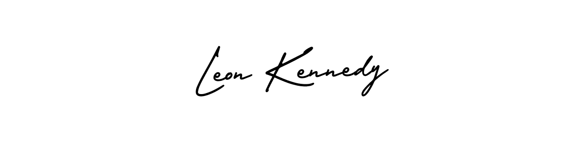 This is the best signature style for the Leon Kennedy name. Also you like these signature font (AmerikaSignatureDemo-Regular). Mix name signature. Leon Kennedy signature style 3 images and pictures png