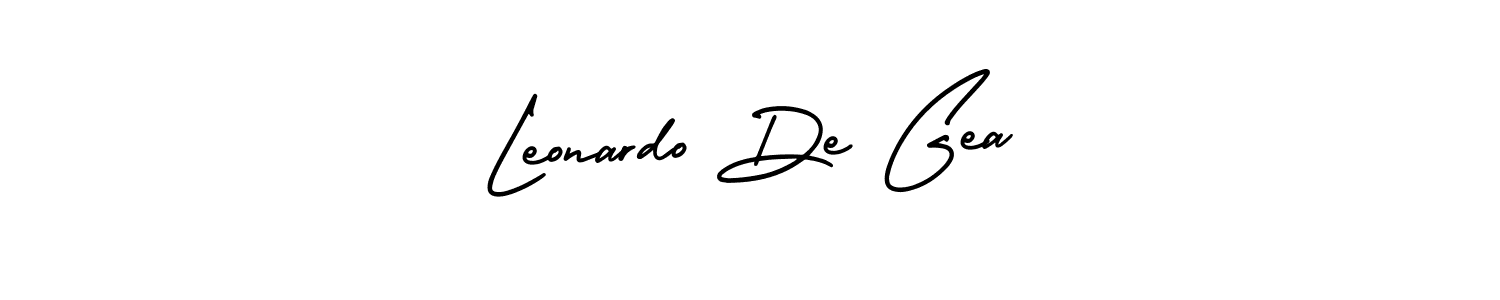 Make a beautiful signature design for name Leonardo De Gea. With this signature (AmerikaSignatureDemo-Regular) style, you can create a handwritten signature for free. Leonardo De Gea signature style 3 images and pictures png
