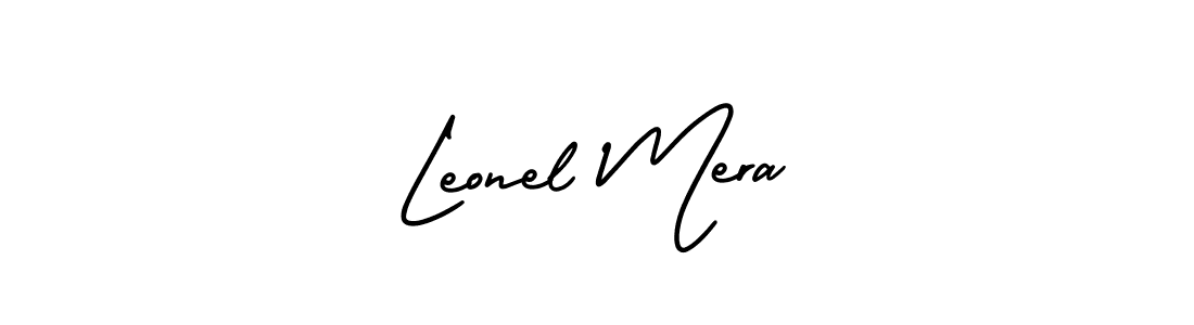 Similarly AmerikaSignatureDemo-Regular is the best handwritten signature design. Signature creator online .You can use it as an online autograph creator for name Leonel Mera. Leonel Mera signature style 3 images and pictures png