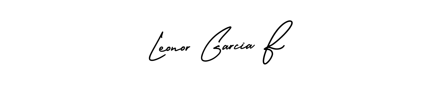 How to make Leonor Garcia F signature? AmerikaSignatureDemo-Regular is a professional autograph style. Create handwritten signature for Leonor Garcia F name. Leonor Garcia F signature style 3 images and pictures png