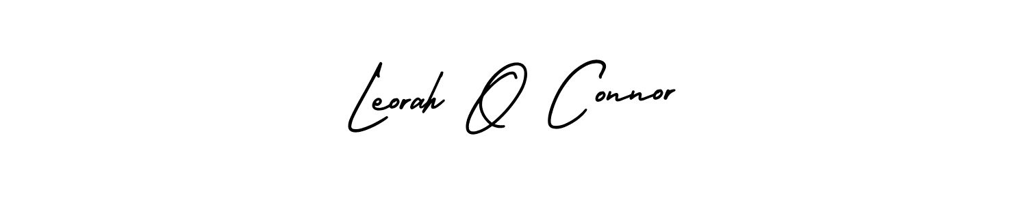 How to make Leorah O Connor signature? AmerikaSignatureDemo-Regular is a professional autograph style. Create handwritten signature for Leorah O Connor name. Leorah O Connor signature style 3 images and pictures png