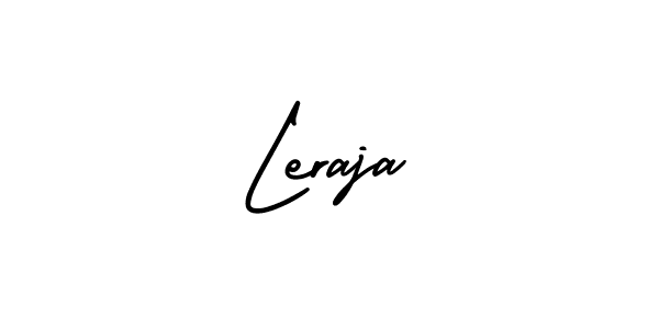 Also we have Leraja name is the best signature style. Create professional handwritten signature collection using AmerikaSignatureDemo-Regular autograph style. Leraja signature style 3 images and pictures png