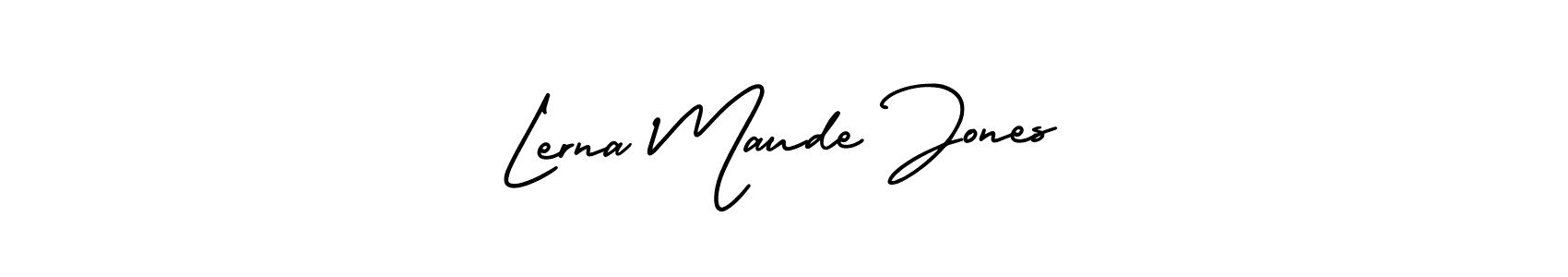 Here are the top 10 professional signature styles for the name Lerna Maude Jones. These are the best autograph styles you can use for your name. Lerna Maude Jones signature style 3 images and pictures png