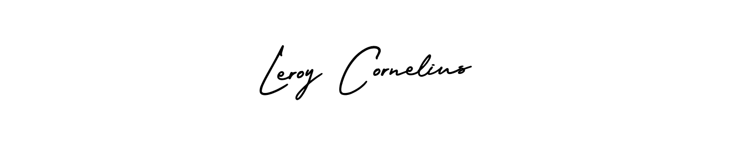 This is the best signature style for the Leroy Cornelius name. Also you like these signature font (AmerikaSignatureDemo-Regular). Mix name signature. Leroy Cornelius signature style 3 images and pictures png