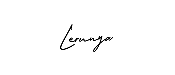 Make a beautiful signature design for name Lerunya. Use this online signature maker to create a handwritten signature for free. Lerunya signature style 3 images and pictures png