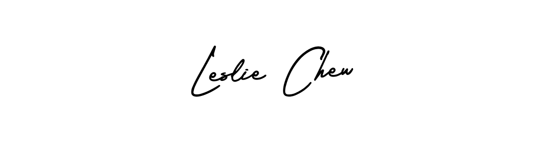 How to make Leslie Chew signature? AmerikaSignatureDemo-Regular is a professional autograph style. Create handwritten signature for Leslie Chew name. Leslie Chew signature style 3 images and pictures png