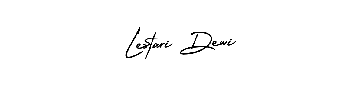 Check out images of Autograph of Lestari Dewi name. Actor Lestari Dewi Signature Style. AmerikaSignatureDemo-Regular is a professional sign style online. Lestari Dewi signature style 3 images and pictures png