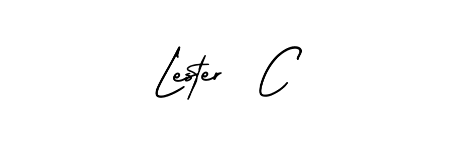 You can use this online signature creator to create a handwritten signature for the name Lester  C. This is the best online autograph maker. Lester  C signature style 3 images and pictures png