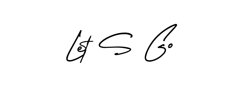 Use a signature maker to create a handwritten signature online. With this signature software, you can design (AmerikaSignatureDemo-Regular) your own signature for name Let S Go. Let S Go signature style 3 images and pictures png