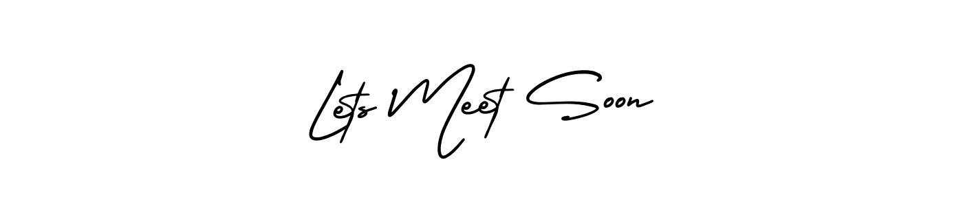 Check out images of Autograph of Lets Meet Soon name. Actor Lets Meet Soon Signature Style. AmerikaSignatureDemo-Regular is a professional sign style online. Lets Meet Soon signature style 3 images and pictures png