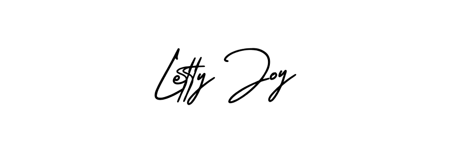 Make a beautiful signature design for name Letty Joy. With this signature (AmerikaSignatureDemo-Regular) style, you can create a handwritten signature for free. Letty Joy signature style 3 images and pictures png