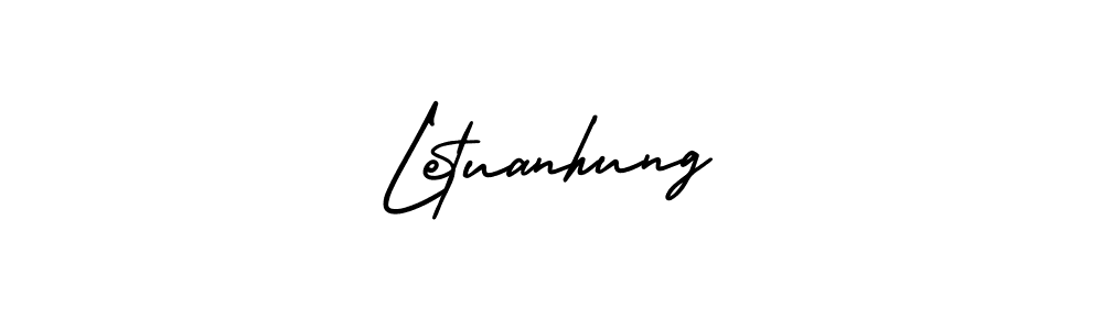 Make a beautiful signature design for name Letuanhung. Use this online signature maker to create a handwritten signature for free. Letuanhung signature style 3 images and pictures png