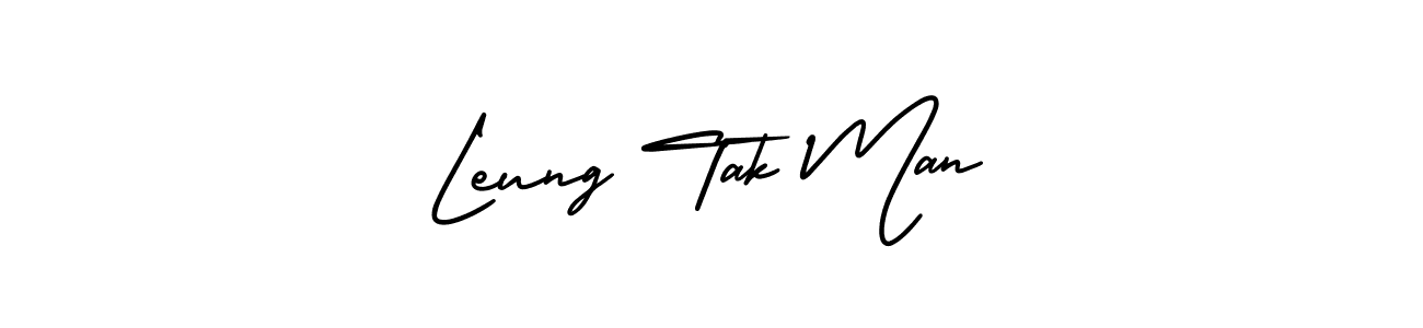 Also we have Leung Tak Man name is the best signature style. Create professional handwritten signature collection using AmerikaSignatureDemo-Regular autograph style. Leung Tak Man signature style 3 images and pictures png