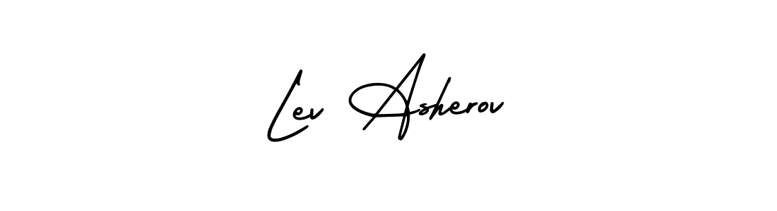 Also You can easily find your signature by using the search form. We will create Lev Asherov name handwritten signature images for you free of cost using AmerikaSignatureDemo-Regular sign style. Lev Asherov signature style 3 images and pictures png