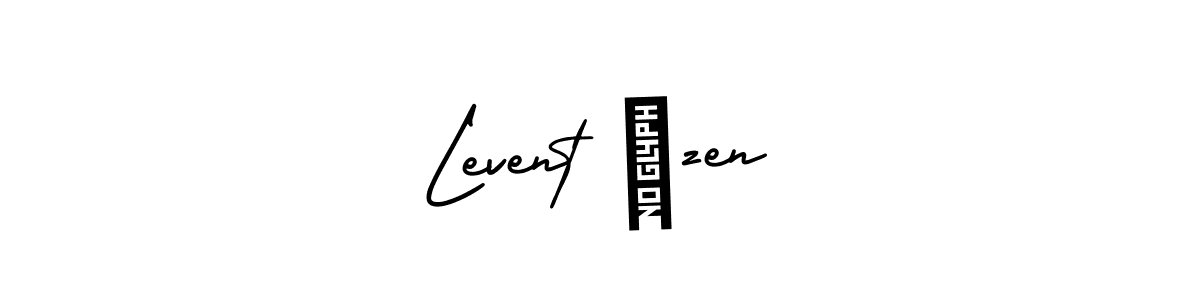 Make a beautiful signature design for name Levent Özen. With this signature (AmerikaSignatureDemo-Regular) style, you can create a handwritten signature for free. Levent Özen signature style 3 images and pictures png